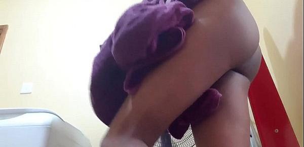  Indian Stepmom Hidden Camera Gets Naked After Showering (3)